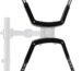 HUANUO Universal VESA Mount Adapter Kit, Non-VESA Adapter for 17 to 27 Inch Monitor Screens to 75x75 VESA Mount
